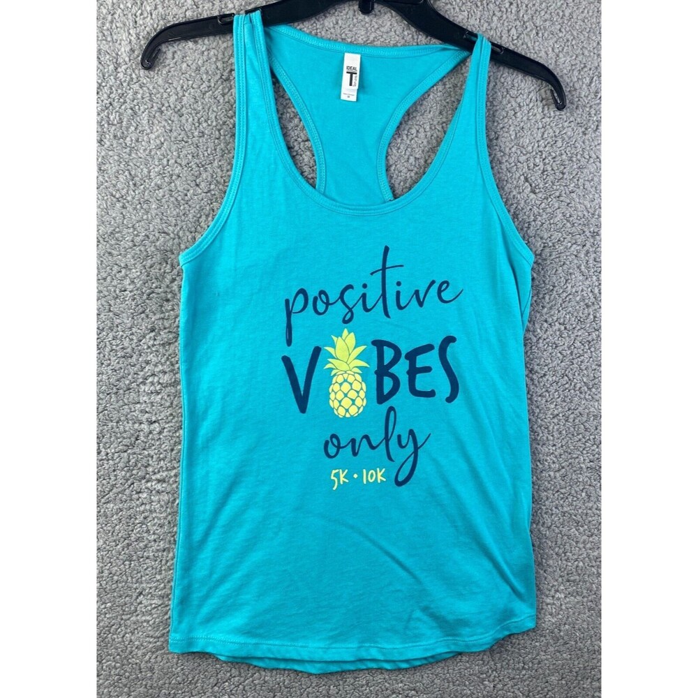 Womens Tank Top Cotton Sleeveless Tee Casual Basic Workout RACER BACK Medium M